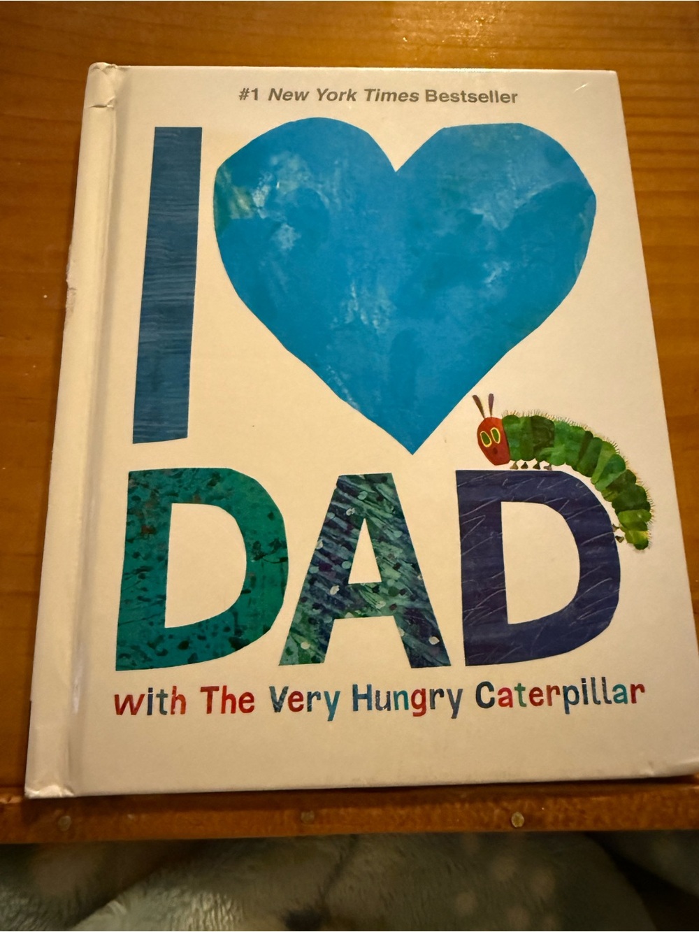 I ❤️ Dad with The Very Hungry Caterpillar Eric Carle Children’s Book
